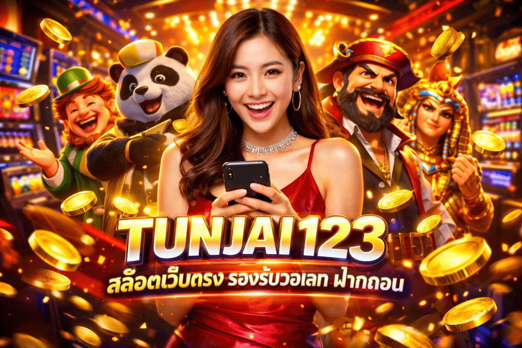 TUNJAI123 สล็อตเว็บตรง รองรับวอเลท ฝากถอน